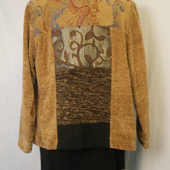 Patchwork Sweater-Jacket - Picture 4 of 5